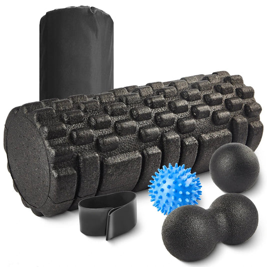7-in-1 Foam Roller Set for Yoga and Pain Relief-0
