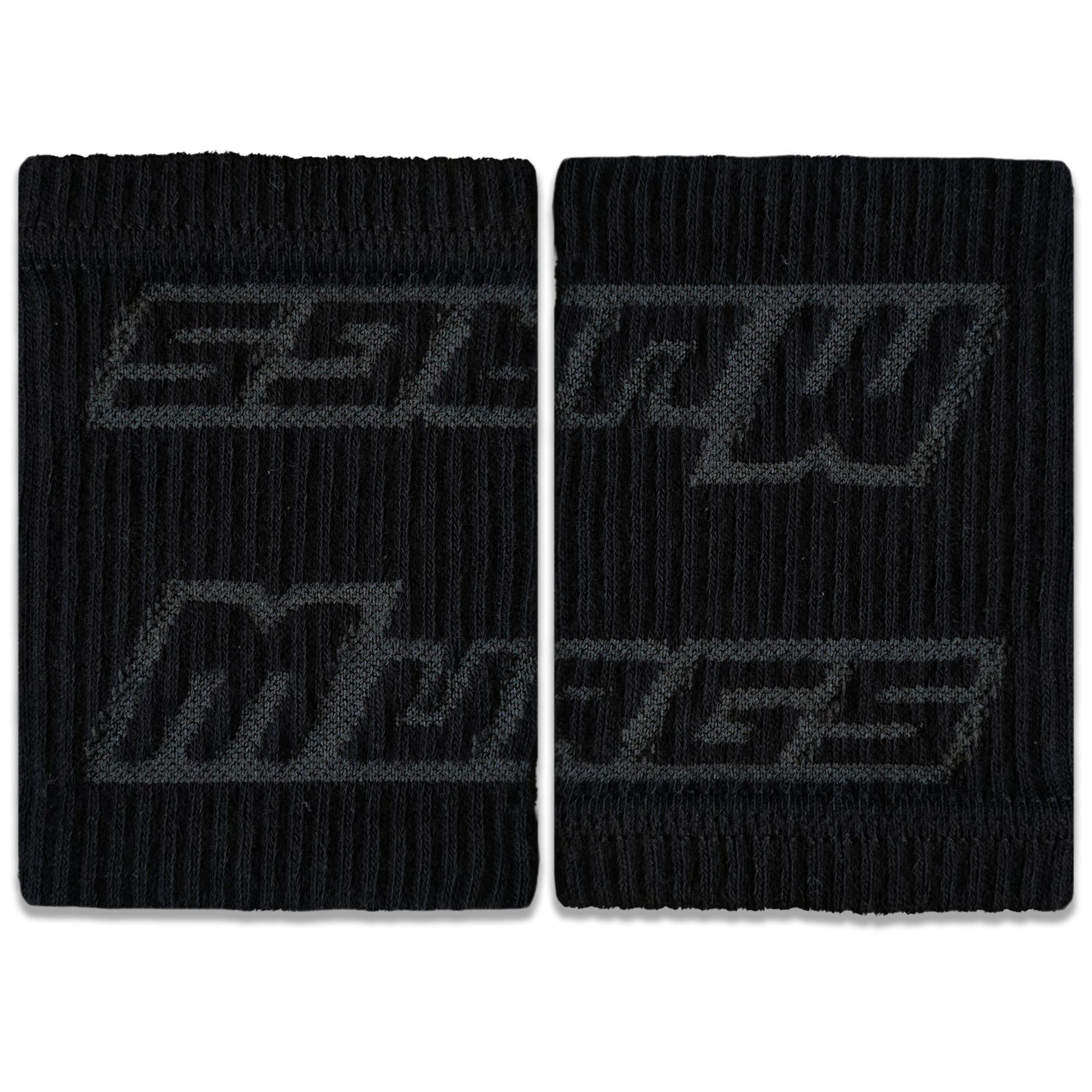 Wristbands - Black and Grey (Pair)-0