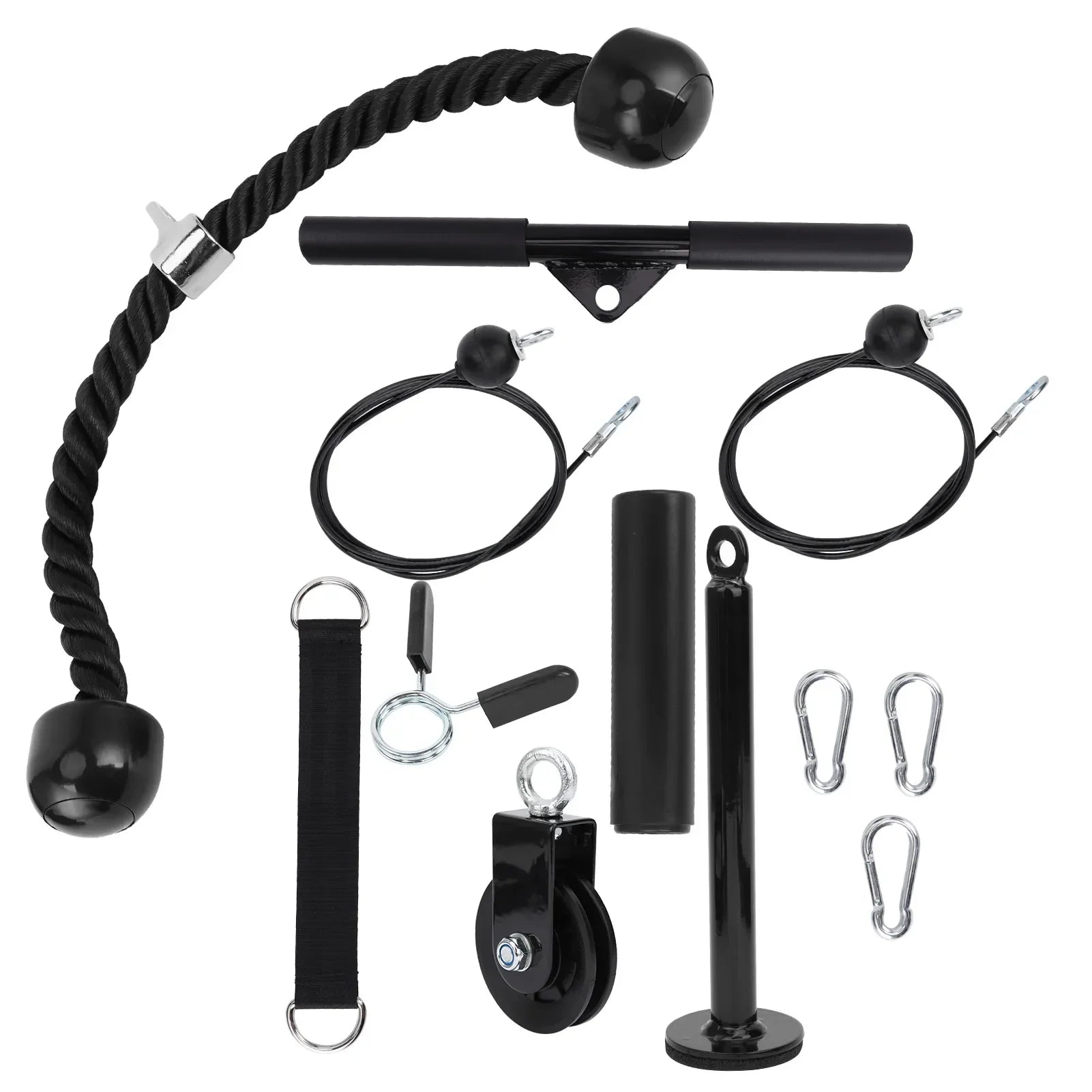 Fitness Pulley System for Home Gym Equipment-0