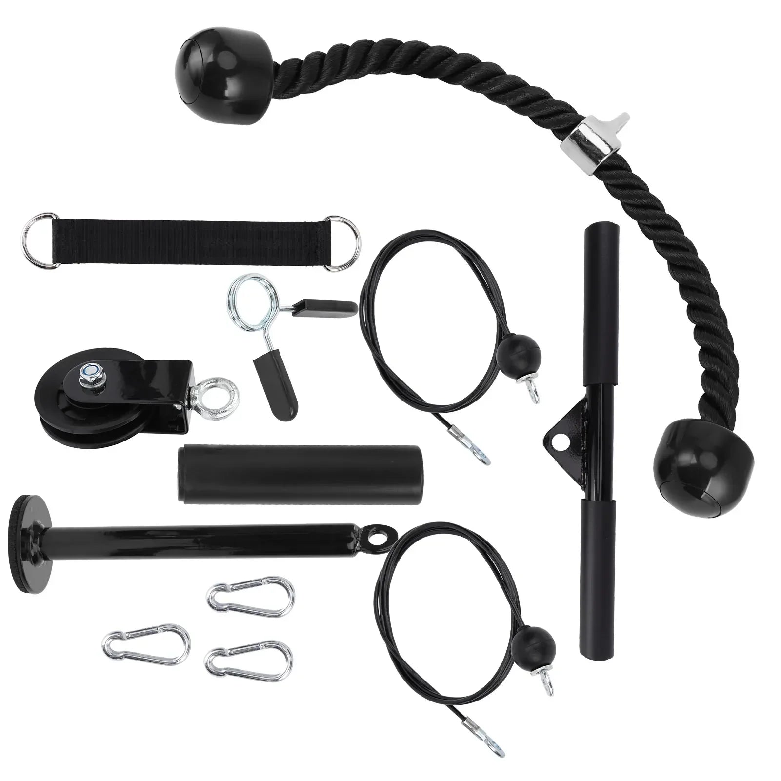 Fitness Pulley System for Home Gym Equipment-2